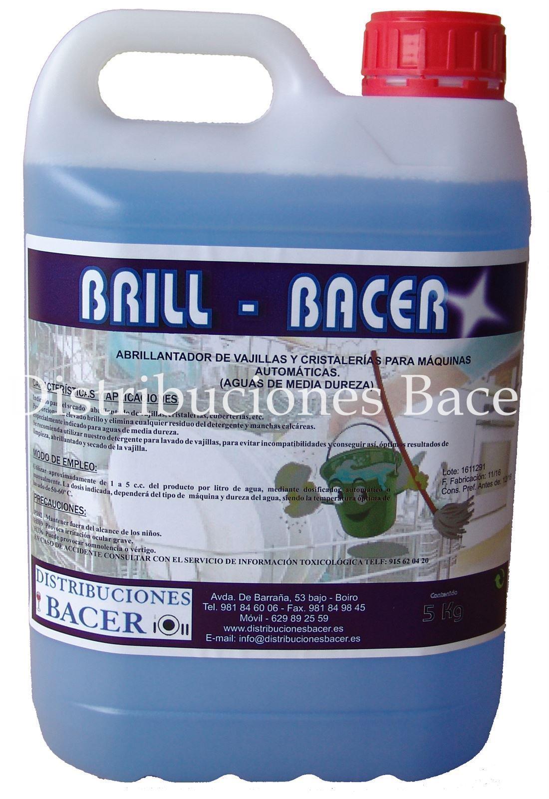 Abrillantador Bacer 5 l. - Imagen 1