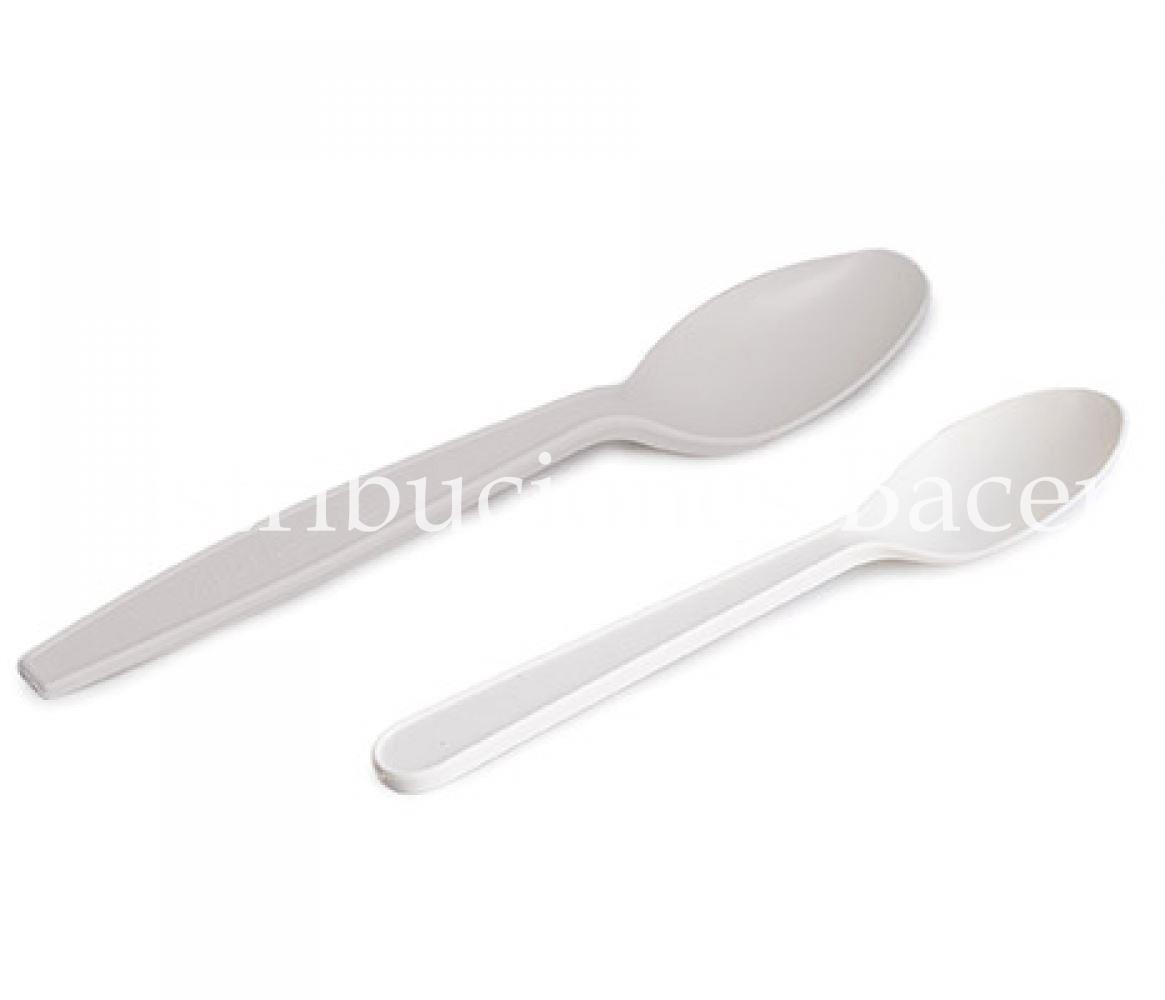Cuchara almidón de maíz 16 cm. 50 uds. - Imagen 1