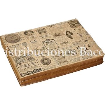 Mantel 31x43 celulosa reciclada Times 500 uds. - Imagen 1