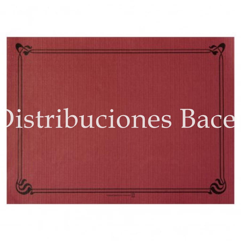 Mantel celulosa 31x43 burdeos 500 uds. - Imagen 1