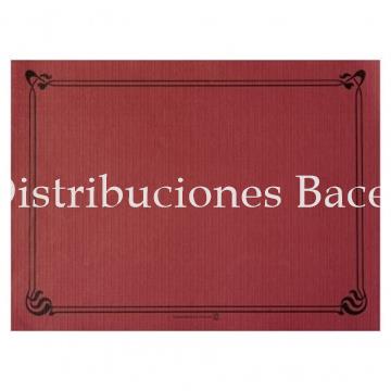 Mantel celulosa 31x43 burdeos 500 uds. - Imagen 1