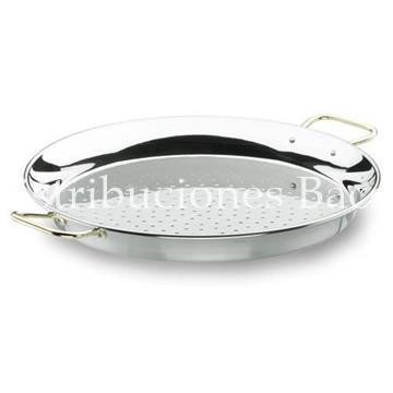Paellera Valenciana inox 18/10 - Imagen 1