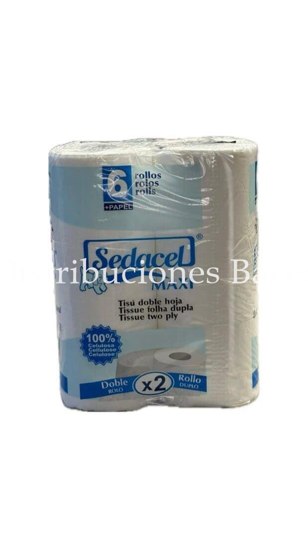 Papel higiénico doméstico Sedacel 6 rollos - Imagen 1