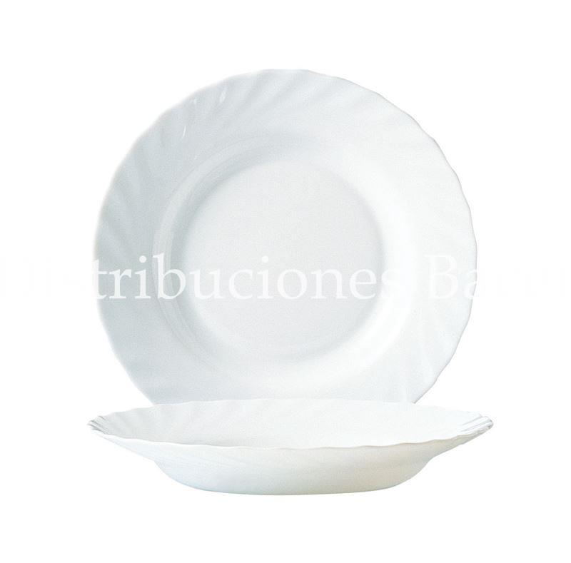 Plato hondo Arcopal Trianon 22,5 cm. - Imagen 1