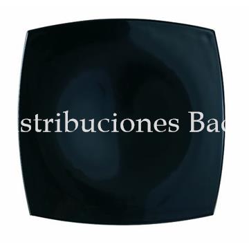 Plato llano Delice Noir 26 cm. - Imagen 1