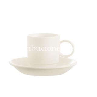 Plato moka/café Daring 11,5 cm. - Imagen 1