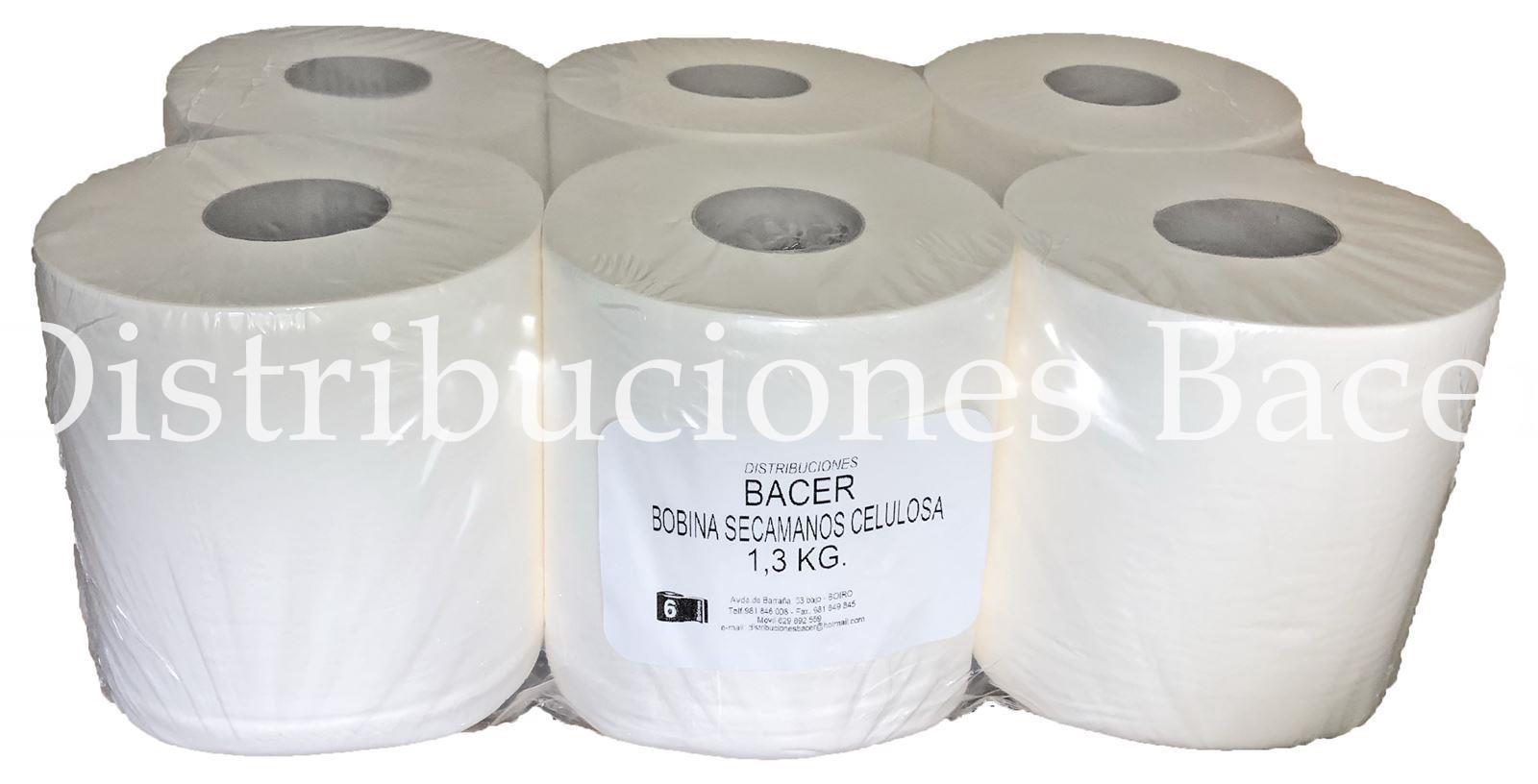 Rollo bobina cheminé celulosa 1,2 kg. - Imagen 1