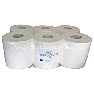 Rollo bobina cheminé celulosa 1,3 kg. - Imagen 1