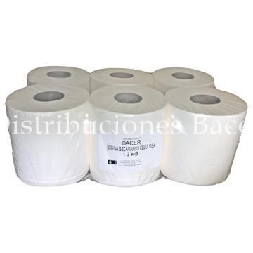 Rollo bobina cheminé celulosa 1,3 kg. - Imagen 1