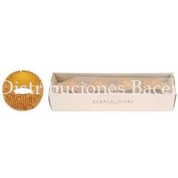 Servilletero oro 4 uds. - Imagen 1