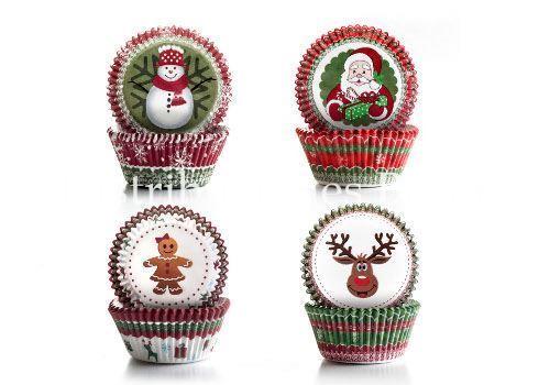 Set cápsula Navidad 6,5 cm. 100 uds. - Imagen 1