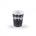 Vaso café cartón negro 180 ml. - Imagen 1